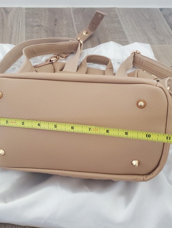 Luli Bebe Petit Diaper Bag And Sling/fanny Pack Bundle Latte Br main image 8